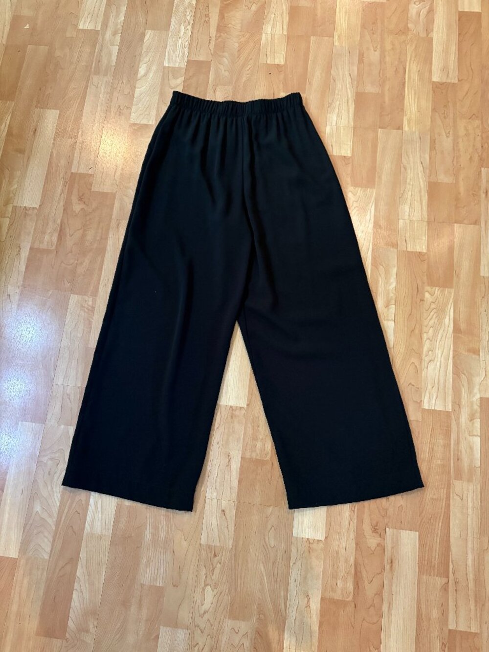 Dorothy Grant Black Pants, Medium, Elastic Waist Pull On